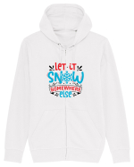Let it Snow Somewhere Else (Crăciun) Hanorac cu fermoar Unisex Connector