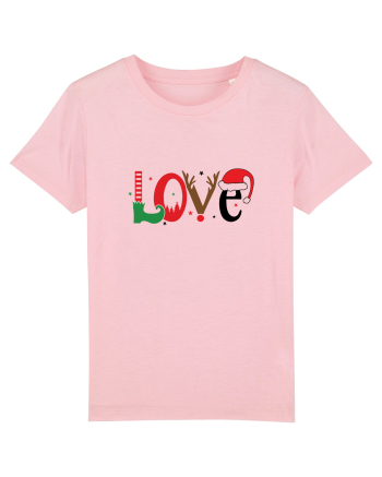Love (Crăciun) Cotton Pink