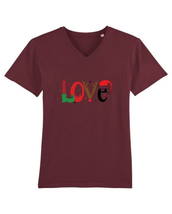 Love (Crăciun) Burgundy