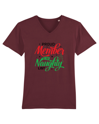 Proud Member of the Naughty List Burgundy
