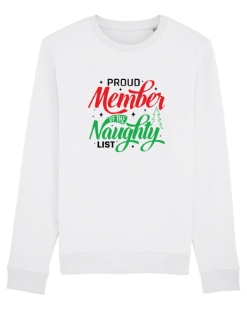 Proud Member of the Naughty List White