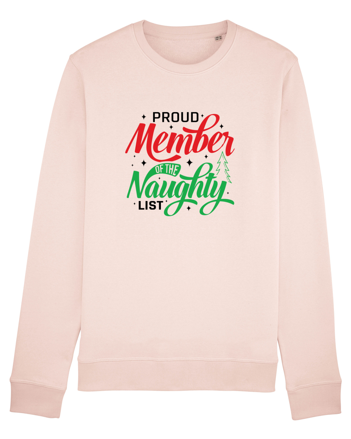 Bluză mânecă lungă Unisex Rise Candy Pink