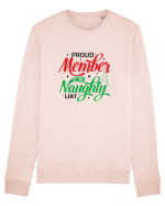 Proud Member of the Naughty List Bluză mânecă lungă Unisex Rise