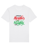 Proud Member of the Naughty List Tricou mânecă scurtă Unisex Rocker