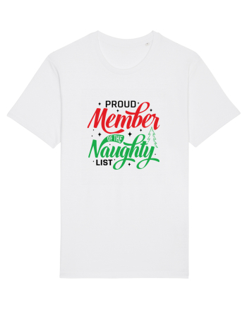 Proud Member of the Naughty List White