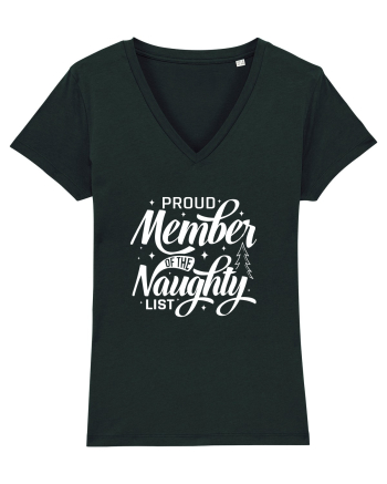 Proud Member of the Naughty List (alb) Black