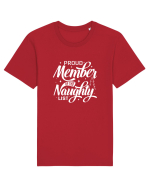 Proud Member of the Naughty List (alb) Tricou mânecă scurtă Unisex Rocker