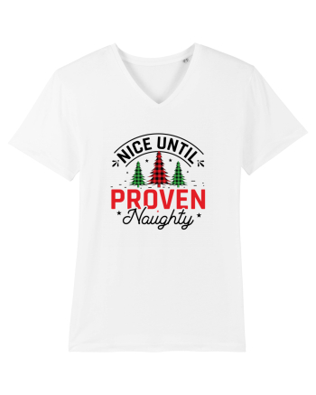 Nice Until Proven Naughty White
