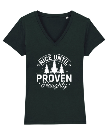Nice Until Proven Naughty (alb) Black