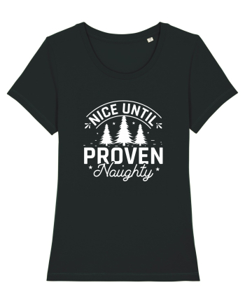 Nice Until Proven Naughty (alb) Black
