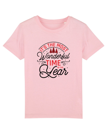 It's the Most Wonderful Time of the Year Cotton Pink