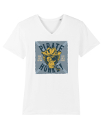 Pirate Monkey Tricou mânecă scurtă guler V Bărbat Presenter