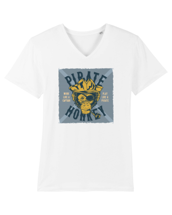Pirate Monkey White