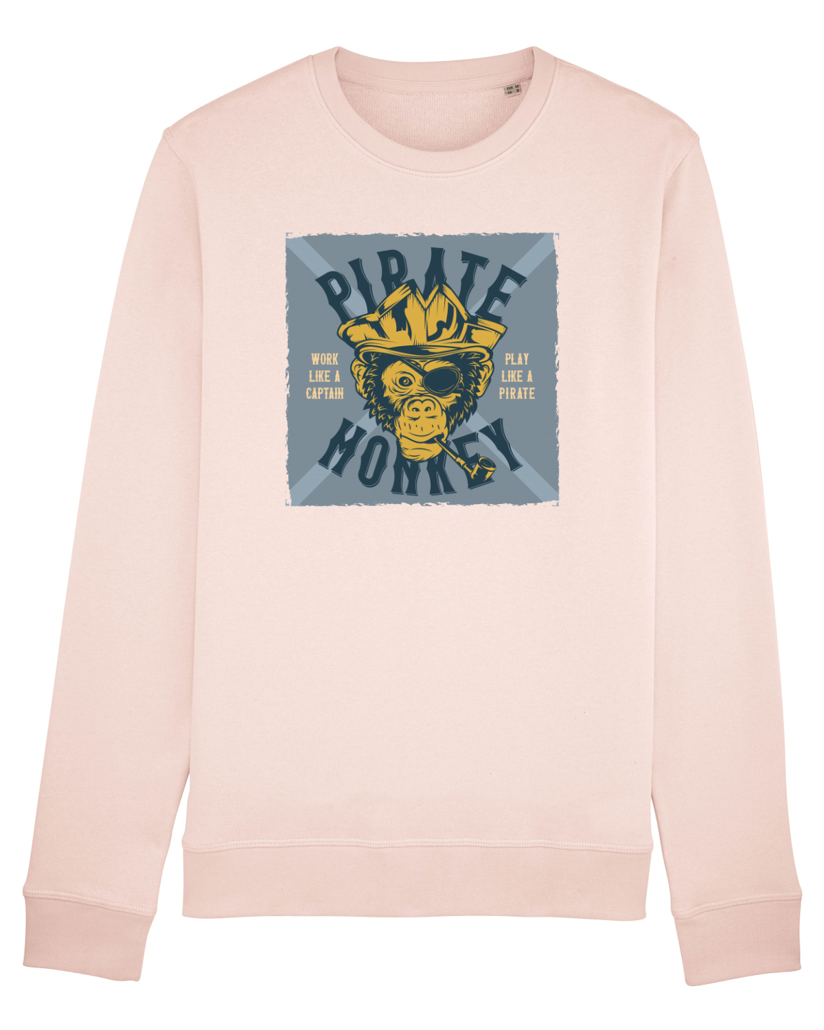 Bluză mânecă lungă Unisex Rise Candy Pink