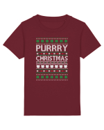Purry Christmas Ugly Sweater (Crăciun) Tricou mânecă scurtă  Copii Mini Creator