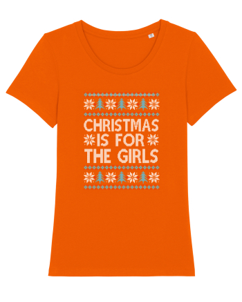 Christmas is for the Girls Bright Orange