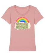 death metal Tricou mânecă scurtă guler larg fitted Damă Expresser