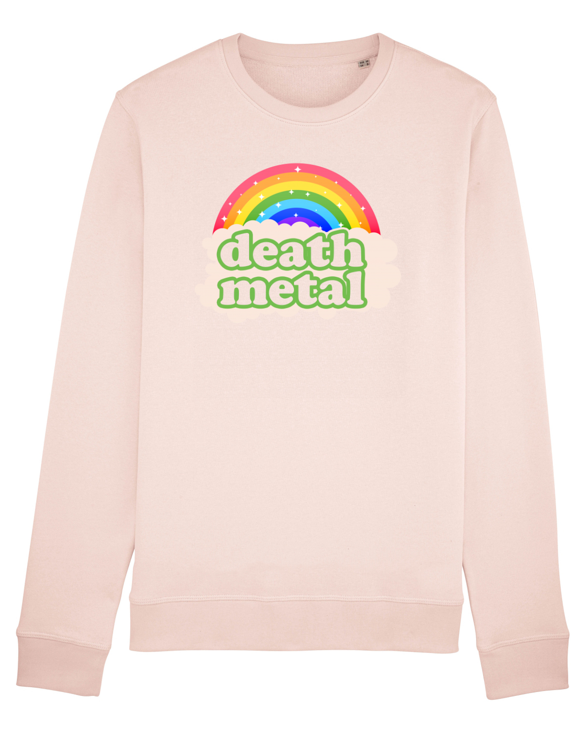 Bluză mânecă lungă Unisex Rise Candy Pink