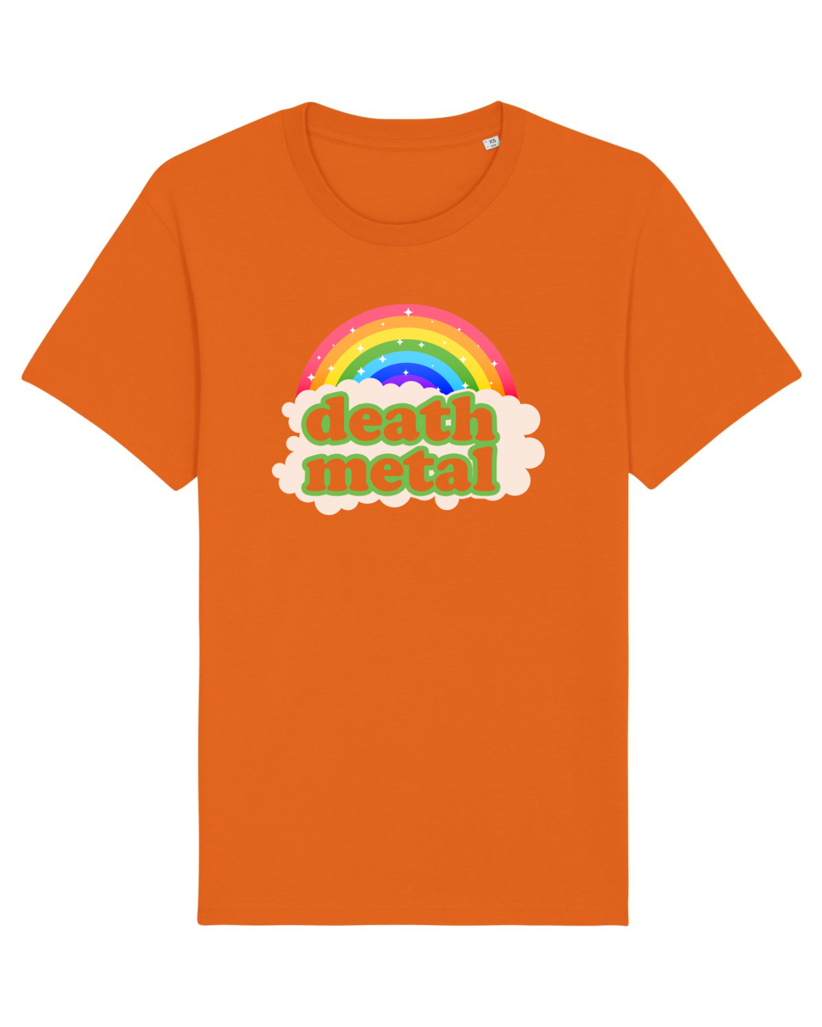 Tricou mânecă scurtă Unisex Rocker Bright Orange