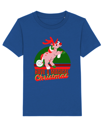 Christmas Unicorn Majorelle Blue