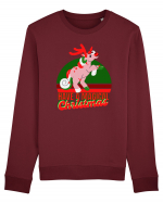 Christmas Unicorn Bluză mânecă lungă Unisex Rise