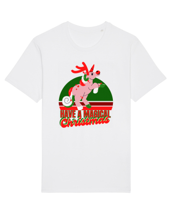 Christmas Unicorn White