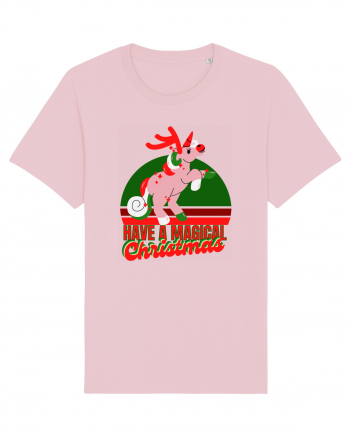 Christmas Unicorn Cotton Pink