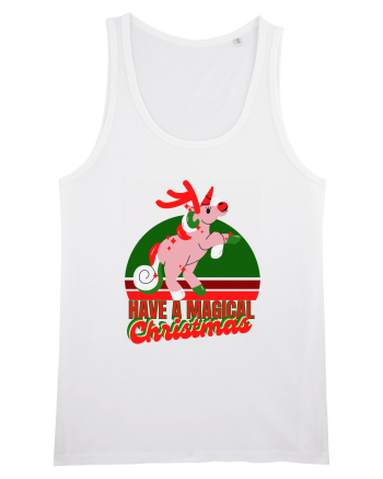 Christmas Unicorn White