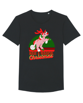 Christmas Unicorn Black