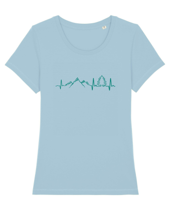 Explore mountains Sky Blue