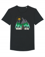 Mama bear Tricou mânecă scurtă guler larg Bărbat Skater