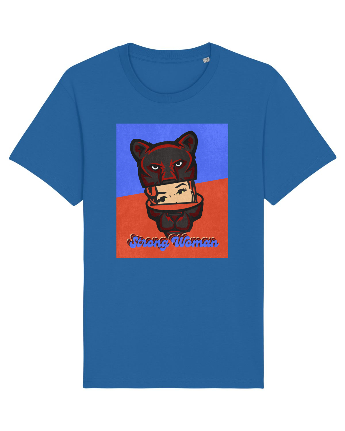 Tricou mânecă scurtă Unisex Rocker Royal Blue