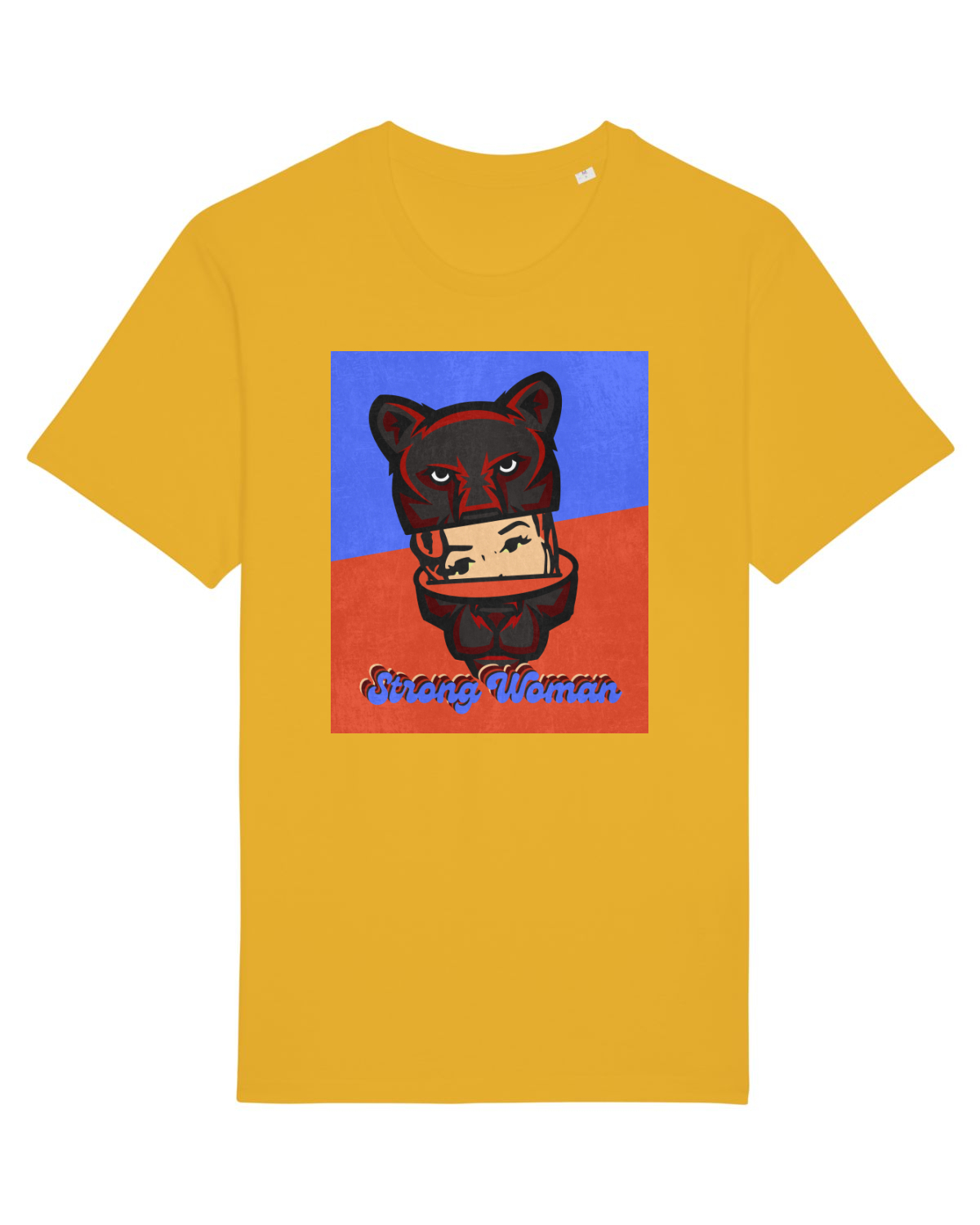 Tricou mânecă scurtă Unisex Rocker Spectra Yellow