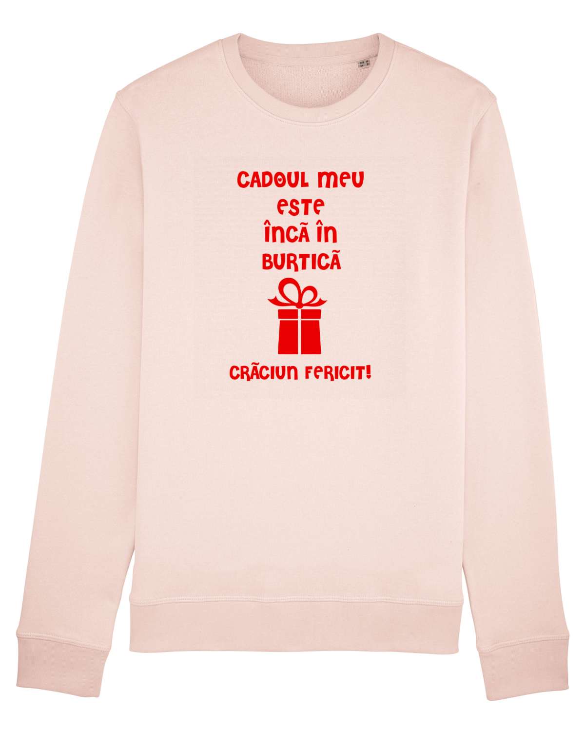 Bluză mânecă lungă Unisex Rise Candy Pink