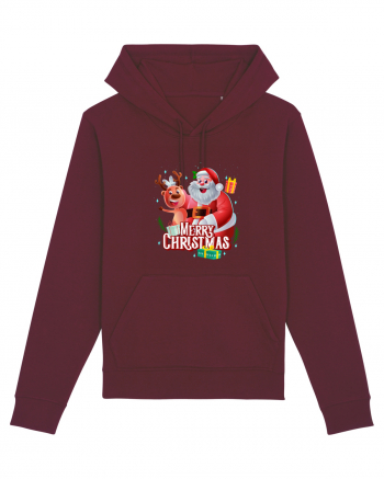 Merry Christmas Burgundy