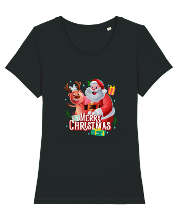 Merry Christmas Black
