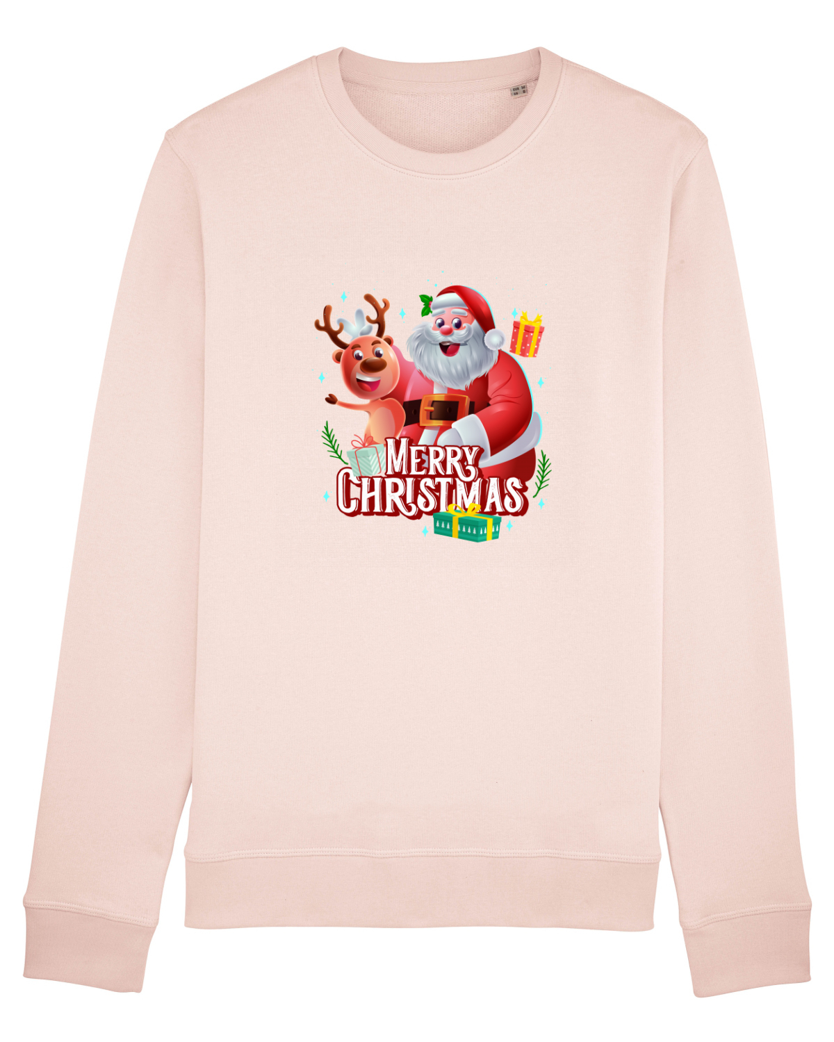 Bluză mânecă lungă Unisex Rise Candy Pink