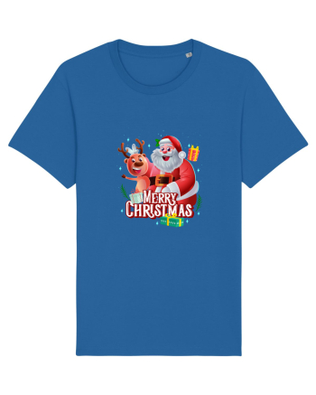 Merry Christmas Royal Blue