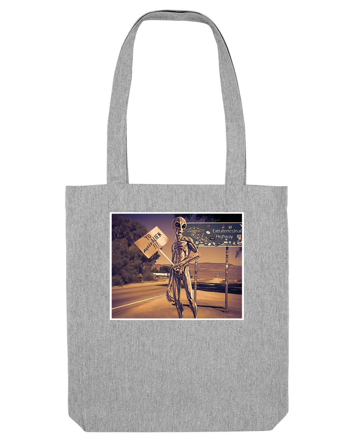 Sacoșă textilă Heather Grey