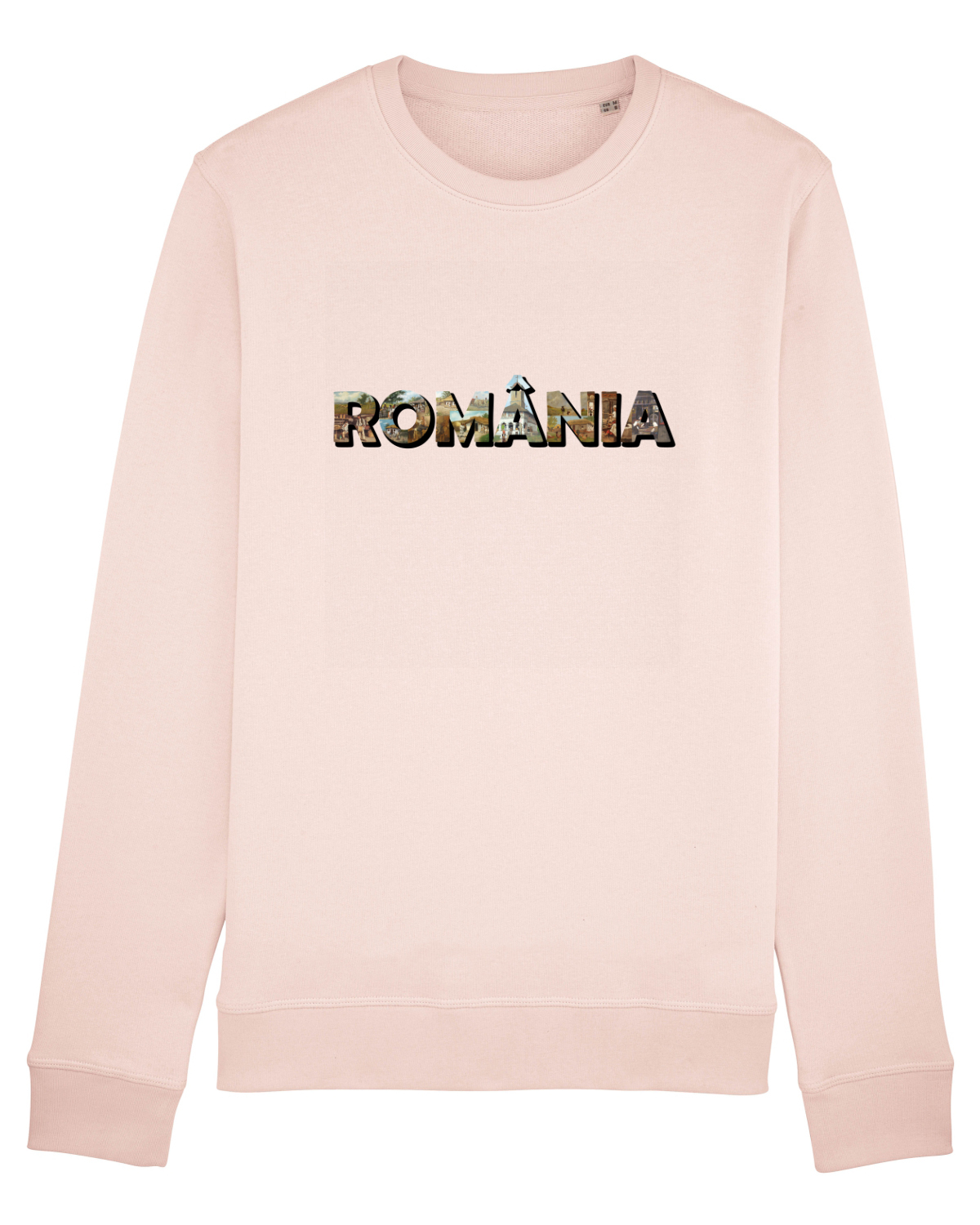 Bluză mânecă lungă Unisex Rise Candy Pink