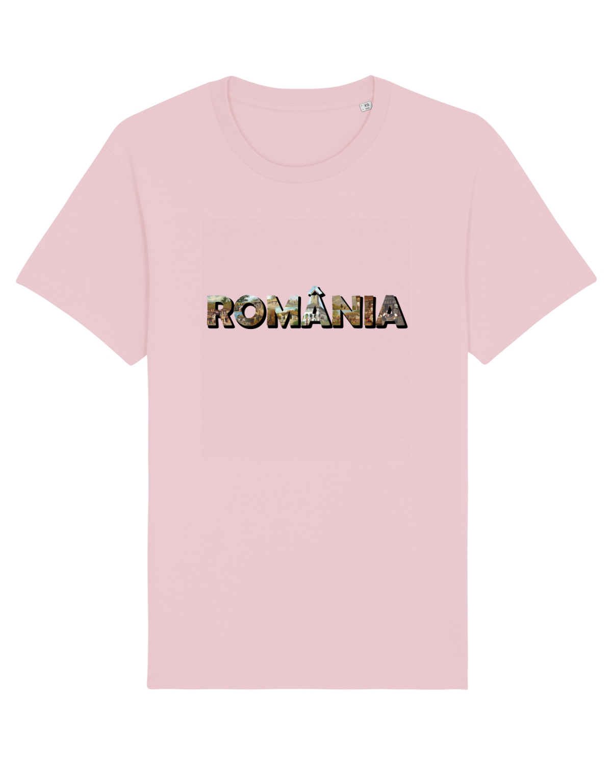 Tricou mânecă scurtă Unisex Rocker Cotton Pink