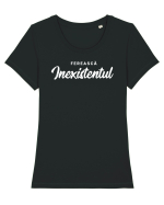 Fereasca inexistentul Tricou mânecă scurtă guler larg fitted Damă Expresser