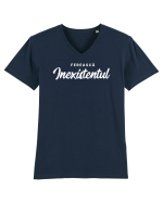Fereasca inexistentul Tricou mânecă scurtă guler V Bărbat Presenter