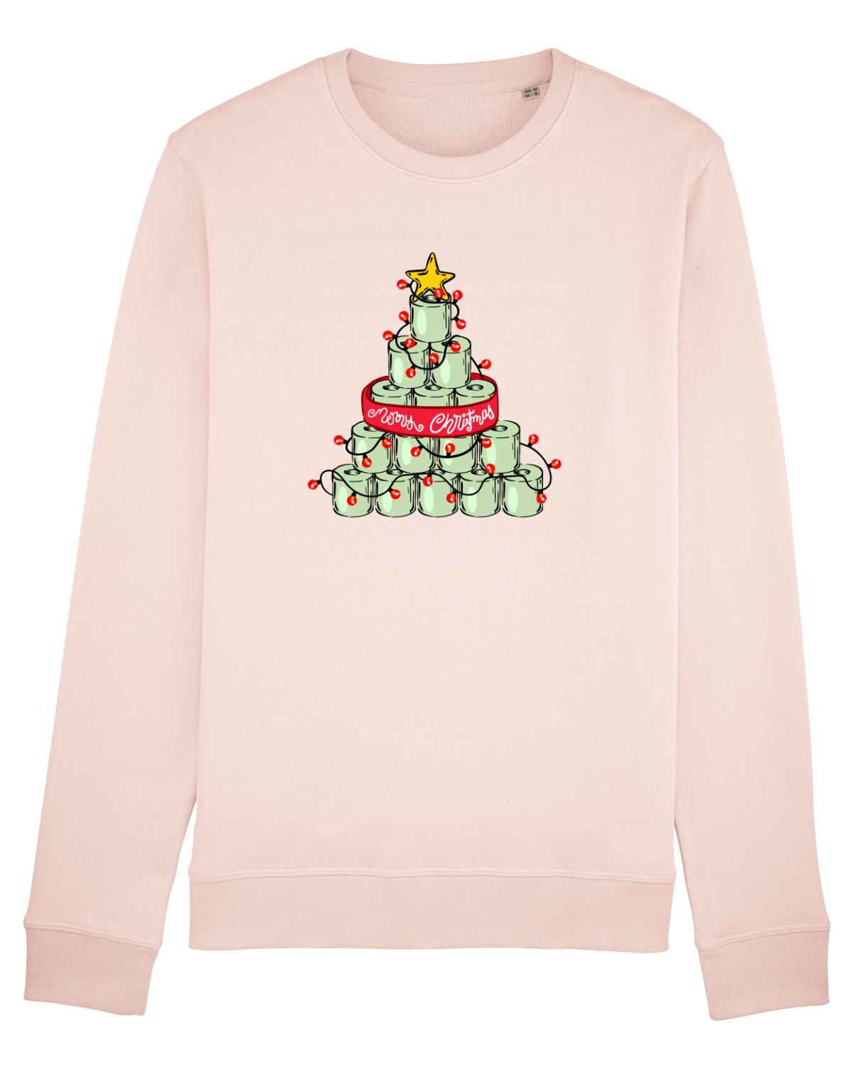 Bluză mânecă lungă Unisex Rise Candy Pink