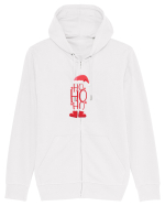 Craciun Fericit! Ho ho ho Hanorac cu fermoar Unisex Connector