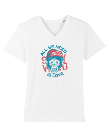 All we need is Love Monkey White