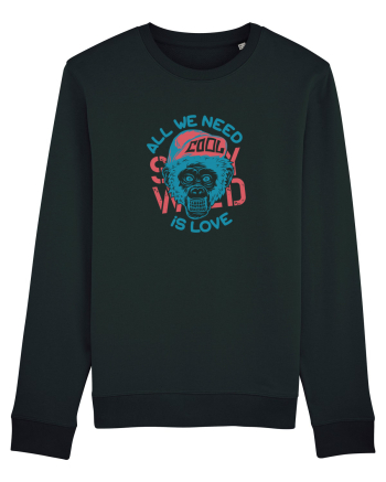 All we need is Love Monkey Black