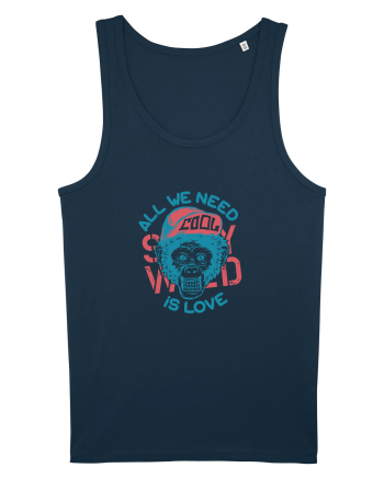 All we need is Love Monkey Navy