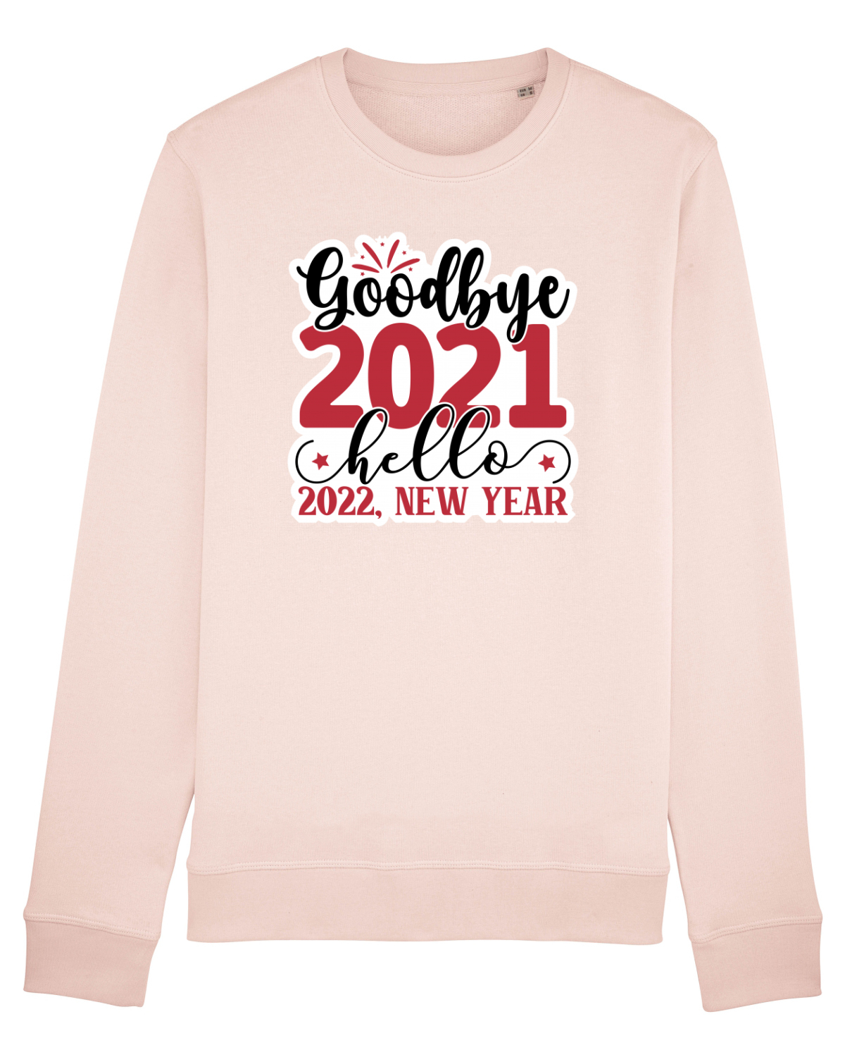 Bluză mânecă lungă Unisex Rise Candy Pink
