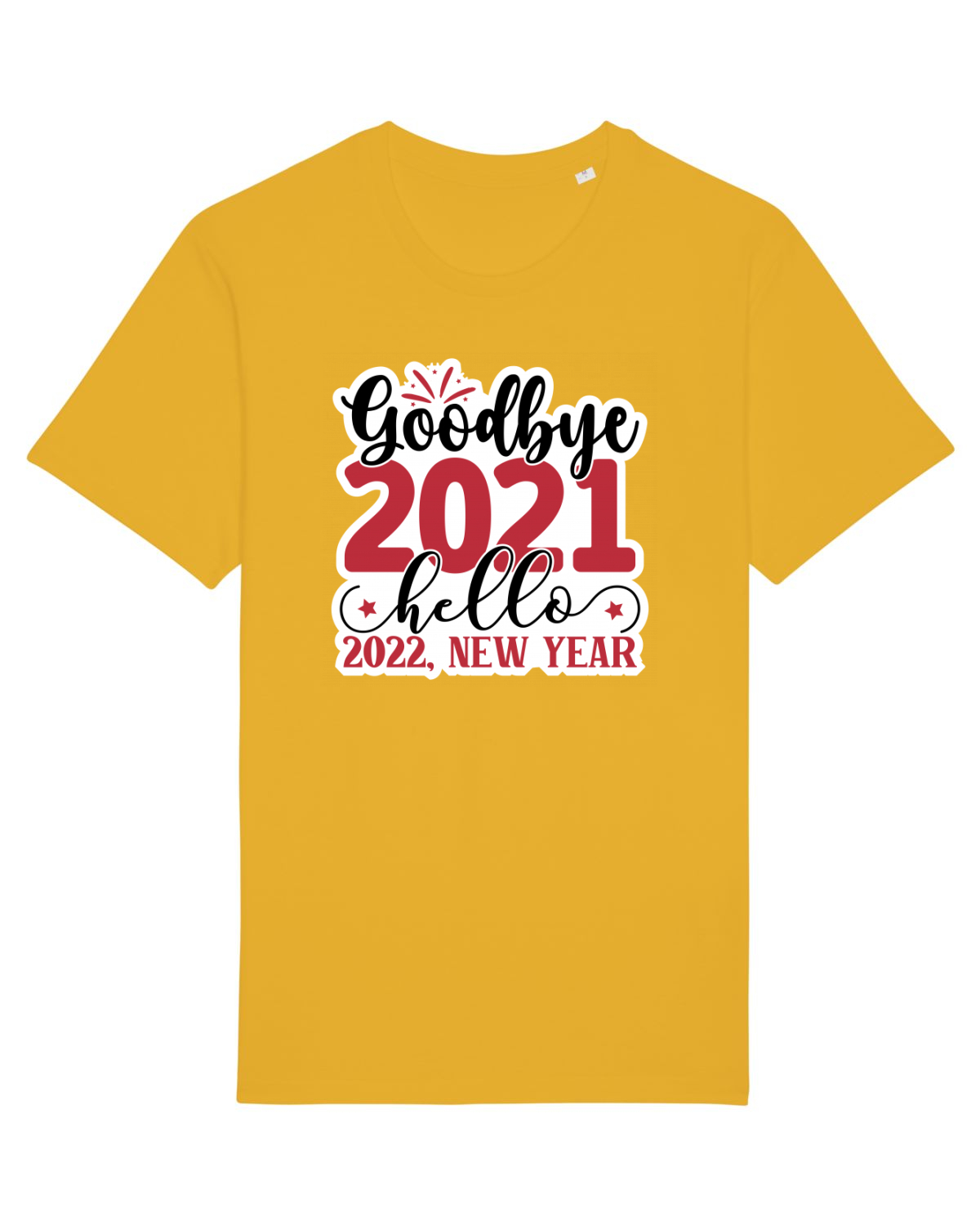 Tricou mânecă scurtă Unisex Rocker Spectra Yellow